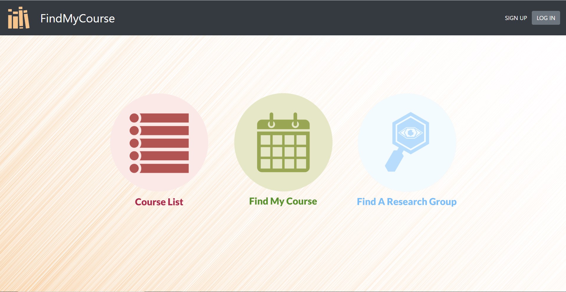 UIUC Find my Course Website