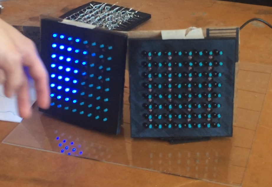 Interactive LED Cube